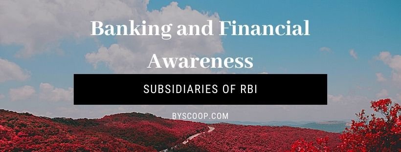 Subsidiaries of RBI