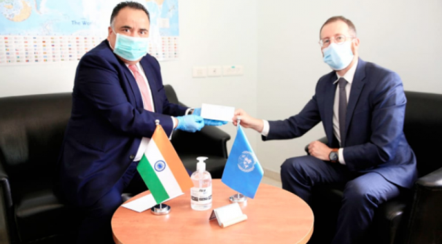 India donates $2 million to UNRWA for Palestinian refugees Amid COVID-19
