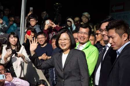 Taiwan President Tsai Ing-wen Takes Oath for Her Second Four-year Term