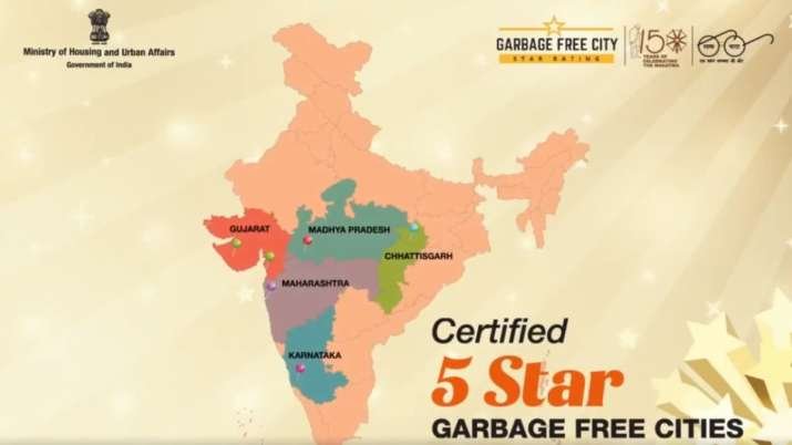 Mysuru, Indore, Surat among 6 cities declared as '5-star garbage-free cities'