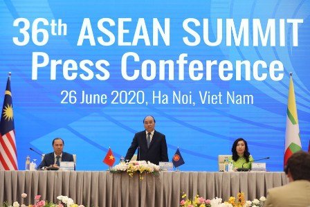 36th ASEAN Summit held virtually in under the Chairmanship of Vietnam