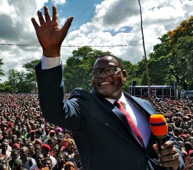 Lazarus Chakwera Takes Charge as the new President of Malawi
