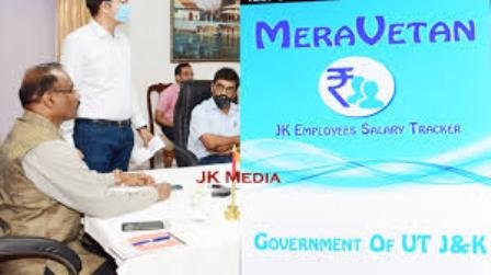 J&K L-G launches salary tracking app ''MeraVetan'' for government employees