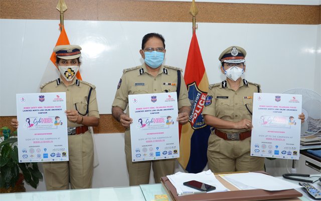 Telangana DGP launches 'CybHer' campaign to Tackle Cybercrime Against Women & Children