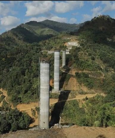 Indian Railways constructing world’s tallest pier bridge across river Ijai in Manipur