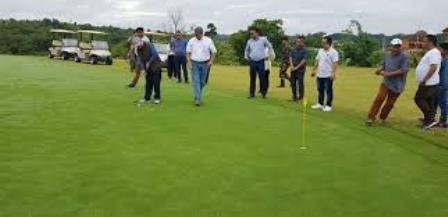 Tourism Minister Prahlad Singh Patel virtually inaugurates world class “Thenzawl Golf Resort” project implemented in Mizoram under the Swadesh Darshan Scheme
