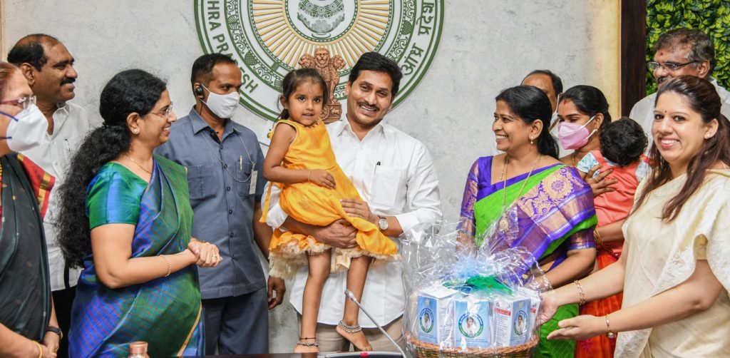 Andhra Pradesh CM launches 'YSR Sampoorna Poshana' scheme to provide nutritious food to women, children