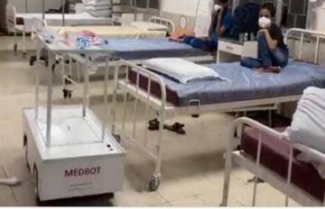Indian Railways launches remote-controlled medical trolley ‘MEDBOT’ to deliver food, medicines to COVID-19 patients