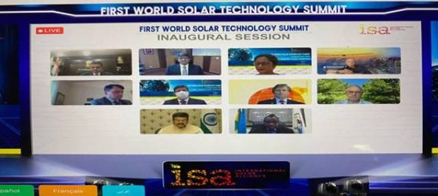 First World Solar Technology Summit of the International Solar Alliance (ISA) held