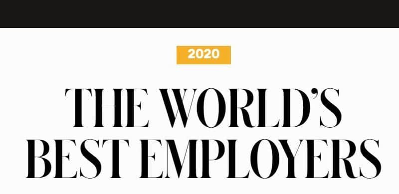 Samsung Tops Forbes' list of World's Best Employer 2020, HCL Tops among Indian list