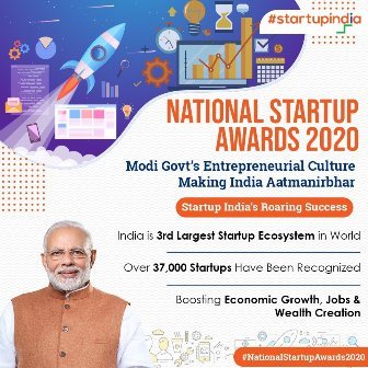 Piyush Goyal Declares the Results of the First National Startup Awards 2020