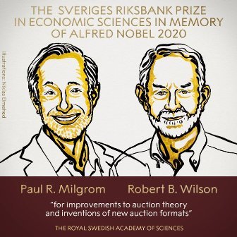 2 U.S. Economists Paul R. Milgrom and Robert B. Wilson Wins Nobel Memorial Prize in Economic Sciences