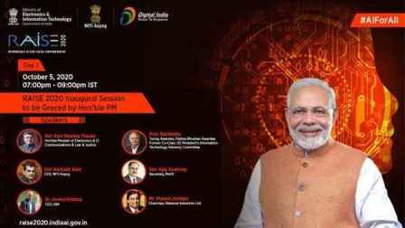 PM Modi inaugurates RAISE 2020, a Mega Virtual Summit on Artificial Intelligence