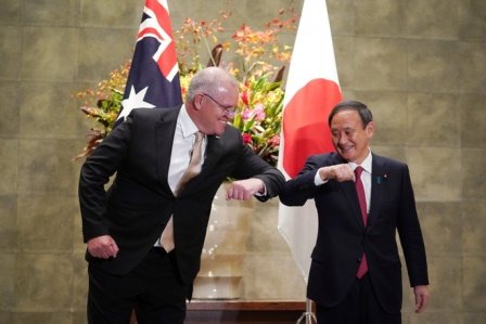 Japan & Australia signs defence deal to counter China's growing influence in South China Sea