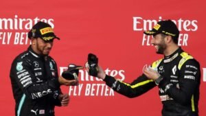 Lewis Hamilton wins F1 Emilia Romagna Grand Prix 2020