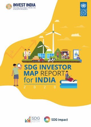 UNDP and Invest India joins hand to launch the SDG Investor Map for India