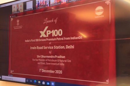 IOCL launches India's first 100 Octane Premium Petrol