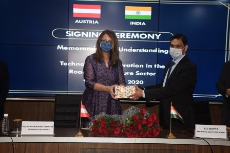 India and Austria inks MoU on Technology Cooperation in Road Infrastructure Sector
