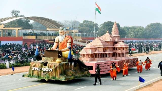 Ram Temple tableau of Uttar Pradesh on Republic Day wins first prize