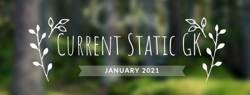 Current Static GK January 2021