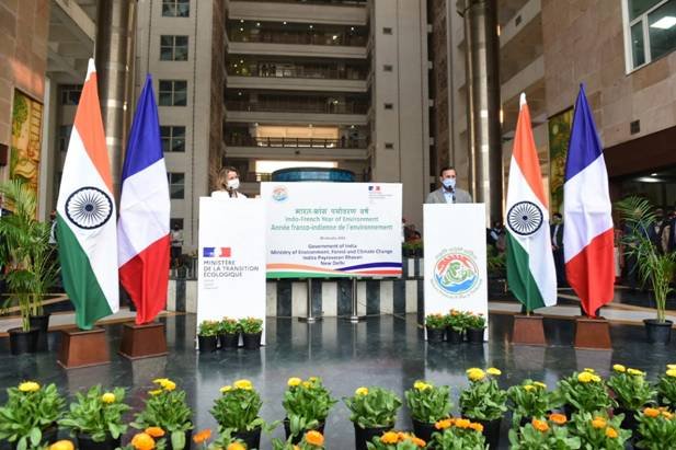 Prakash Javadekar  Launches 2021 as Indo-French Year of the Environment