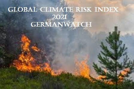 Global Climate Risk Index 2021 of Germanwatch