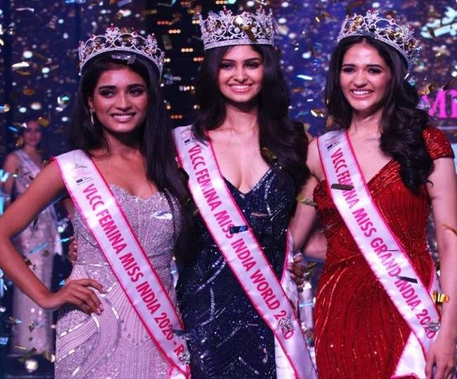 Manasa Varanasi of Telangana crowned VLCC Femina Miss India World 2020