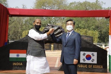 Indo-Korean Friendship Park Inaugurated at Delhi Cantonment