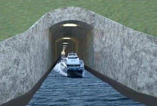 World's first Ship Tunnel to be built in Norway