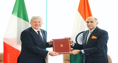 Italy signs International Solar Alliance amended Framework Agreement with India