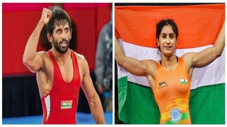 Bajrang Punia and Vinesh Phogat wins Gold at Matteo Pellicon World Ranking Series in Rome