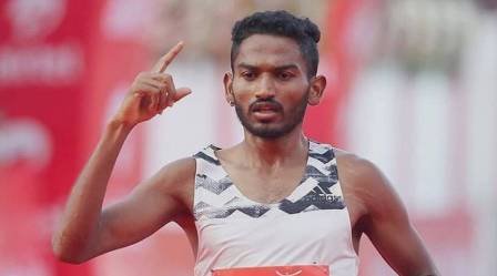 Athlete Avinash Sable Sets New National Record In Men's 3000m Steeplechase for 5th time