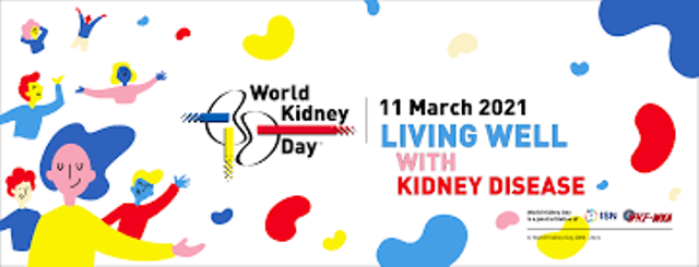 World Kidney Day 2021 - 11 March