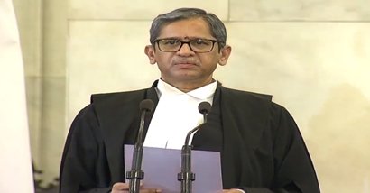 Justice Nuthalapati Venkata Ramana takes oath as 48th Chief Justice of India
