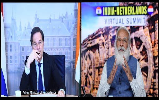 India-Netherlands Virtual Summit