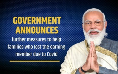 Government announces measures to help families who lost the earning member due to Covid