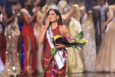  Mexico's Andrea Meza Crowned Miss Universe 2020; India's Castelino Adline Third Runner-up