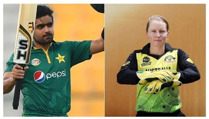 Pakistan's Babar Azam and Alyssa Healy of Australia Wins ICC Players of the Month for April 2021