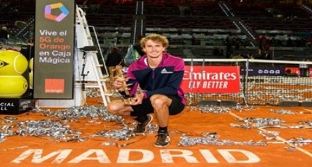 Alexander Zverev Defeat Matteo Berrettini to clinch 2021 Madrid Open