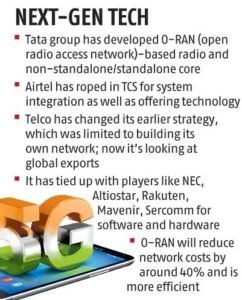 Bharti Airtel Partners with Tata Group to Roll Out 5G Network Solutions