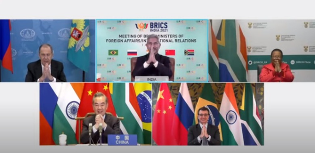 S Jaishankar Chairs Virtual BRICS Foreign Ministers Meeting 2021