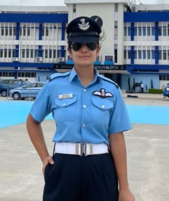 Mawya Sudan Creates History by becoming first female fighter pilot from Jammu and Kashmir