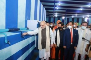 Amit Shah inaugurates Greater Sohra Water Supply Scheme in Meghalaya's Cherrapunji