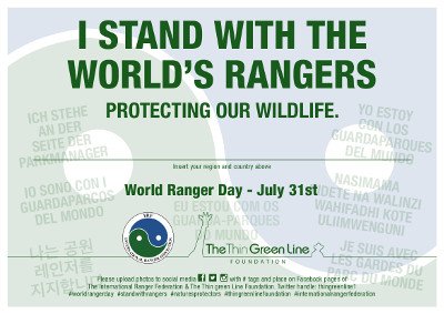 World Ranger Day: 31 July
