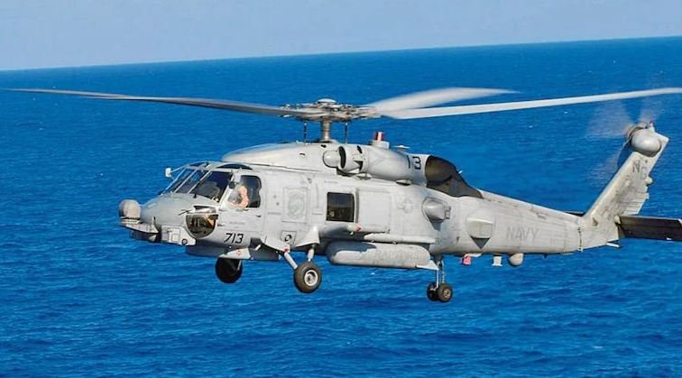 United States Navy hands over first two MH-60R multi-role helicopters to Indian Navy