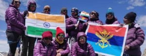 All-women team of three armed forces summits Mt Manirang in Himachal under 'Azadi Ka Amrut Mahotsav'