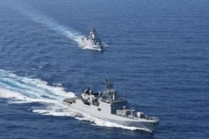 India Conducts Maiden Maritime Partnership Exercise with Algerian Navy