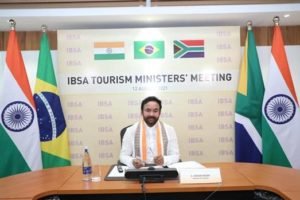 India organises the IBSA (India, Brazil and South Africa) Tourism Ministers’ Meet Virtually