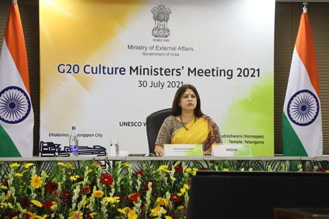 At the end of the discussions, the G20 Ministers of Culture adopted the G20 Culture Working Group Terms of Reference.
