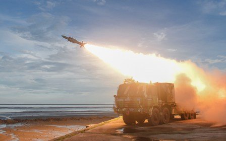 DRDO Conducts Successful Maiden Flight Test of Akash Prime Missile off Odisha Coast